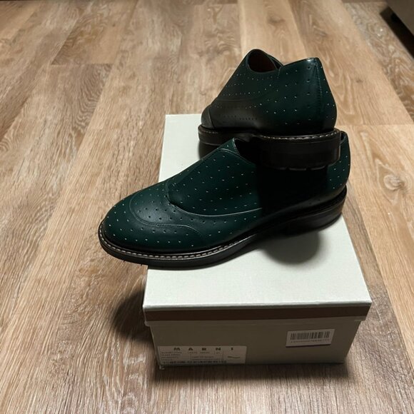 Marni Perforated Leather Loafers - Picture 15 of 16